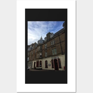 A street scene in Edinburgh, Scotland Posters and Art